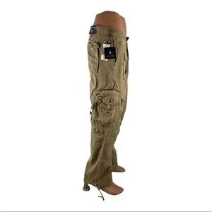 【RALPH LAUREN】\"military cargo pant\" Polo Ralph Lauren Men Slim Fit Military Army Camo Canvas